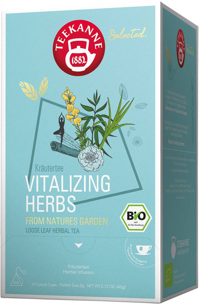 Tee Teekanne Selected Vitalizing Herbs Bio Tee (20 Stk.)