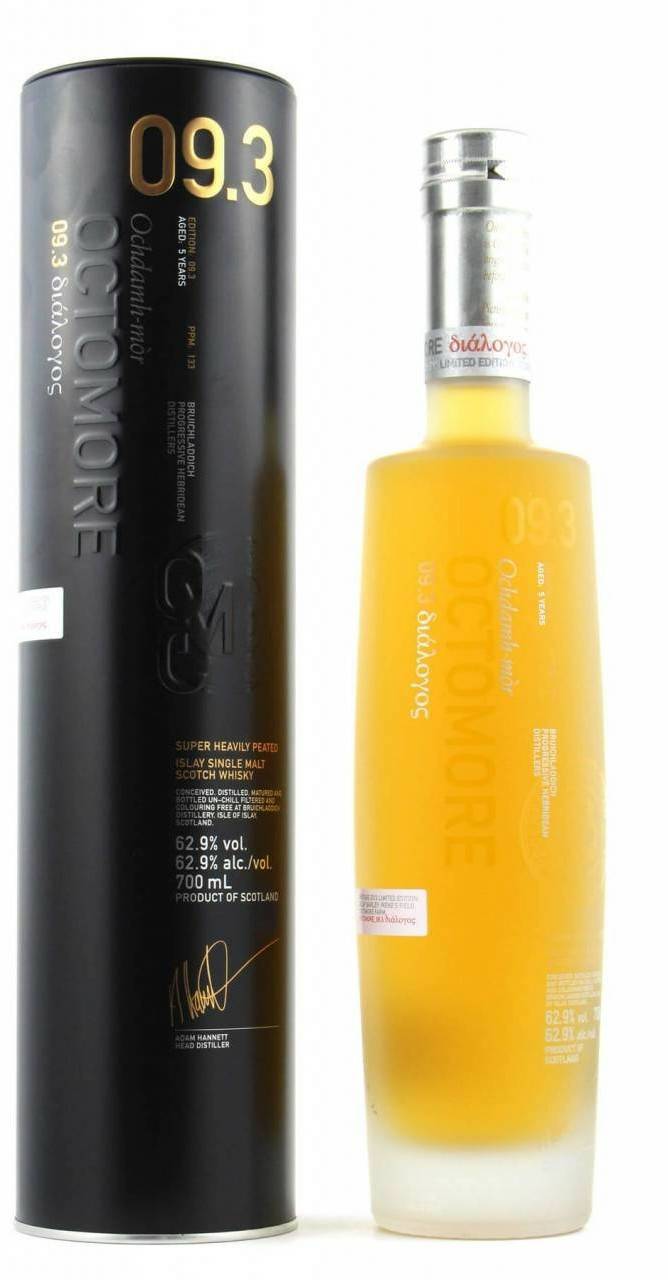 Whisky Bruichladdich Octomore 09.3 Dialoges 5 Years 2012/2018 0,7l 62,9%