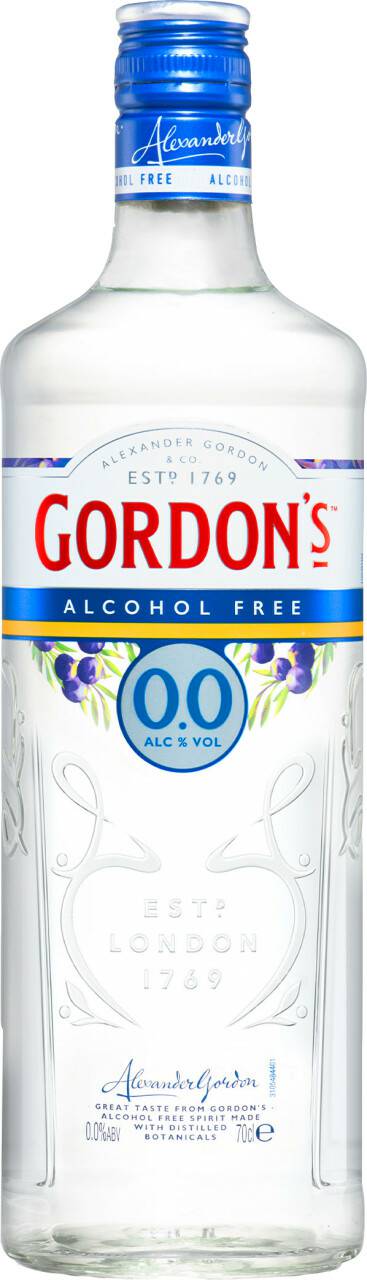 Gin Gordon's Alcohol Free Gin 0,7l 0.0%