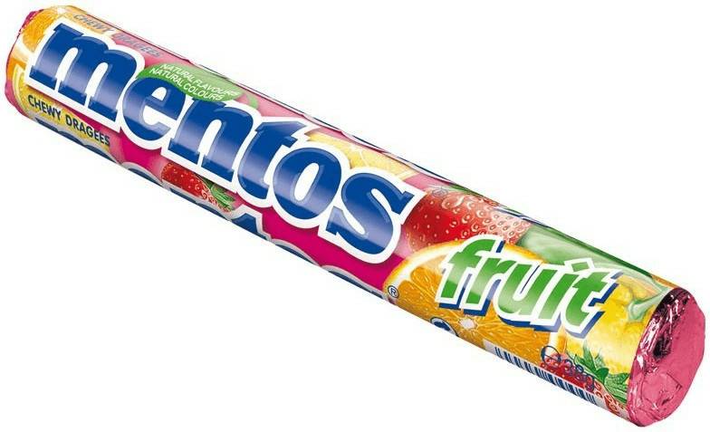 Mentos Fruit (38 g) Süßigkeiten