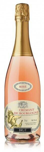 Cave de Marsigny Crémant de Bourgogne Rosé Brut Réserve AOC 0,75l Champagner, Sekt & Prosecco