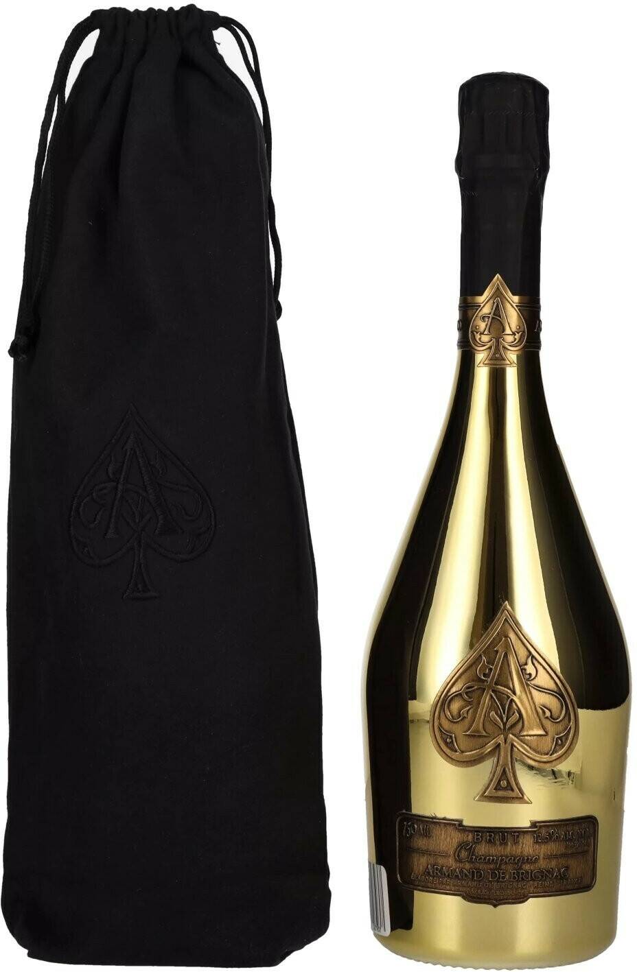 Champagner, Sekt & Prosecco Armand de Brignac Champagne Brut Gold0,75l in Velvet Bag