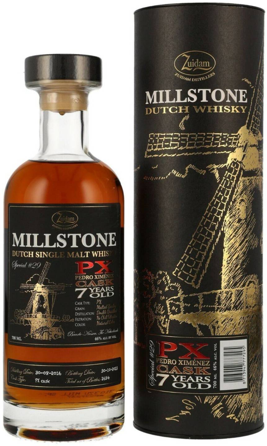 Zuidam Millstone 7 Years Old Special PX Cask 2016/2023 0,7l 46% Whisky