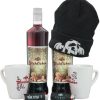 Ficken Glühficken-Pudelwohl-Paket mit Glühwein, Mütze, Tasse etc. (2x0,75l) Weine