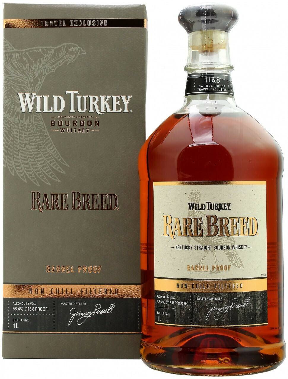 Whisky Wild Turkey Rare Breed Barrel Proof1l 58,4%