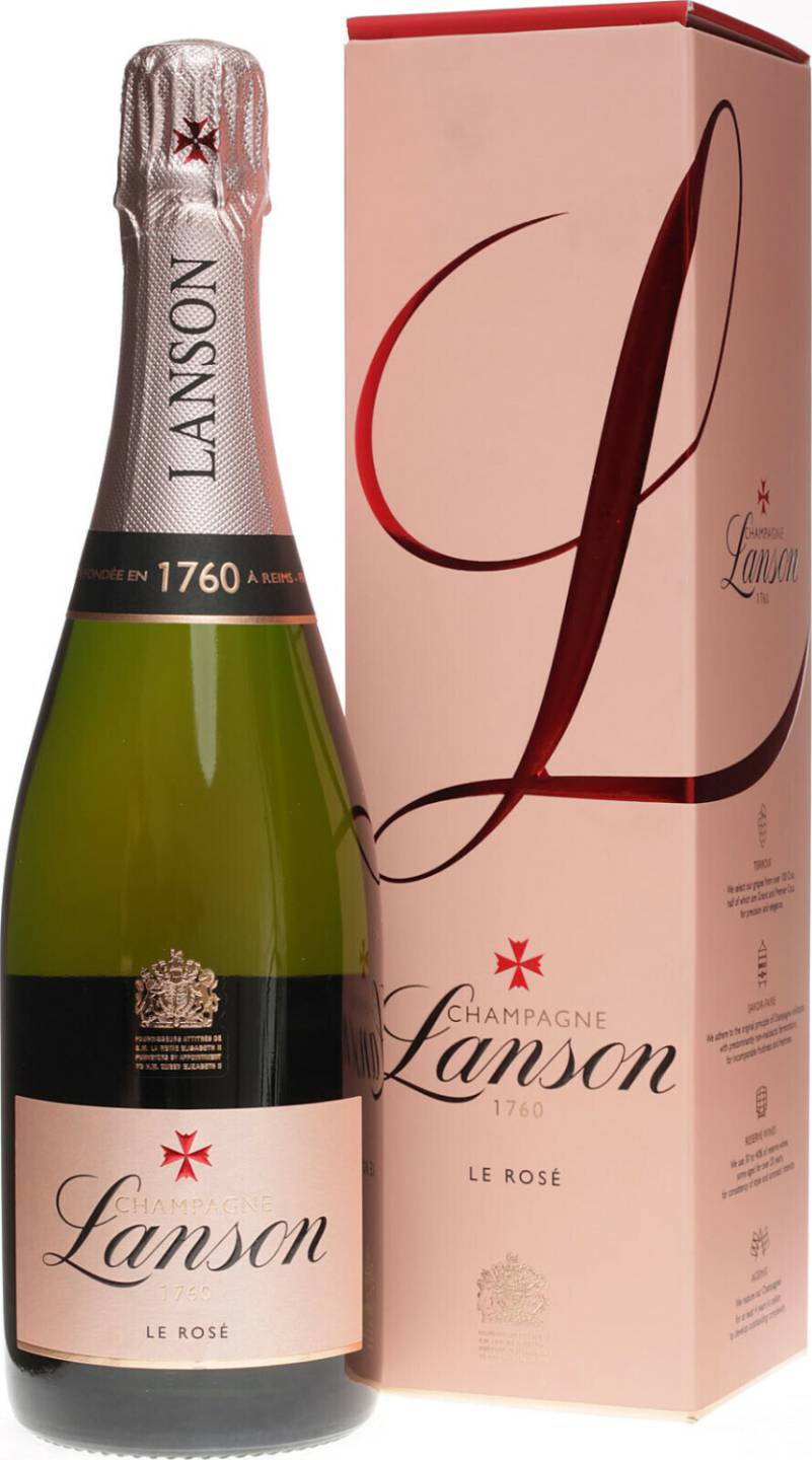 Lanson Le Rosé Brut AOC 0,75l Champagner, Sekt & Prosecco