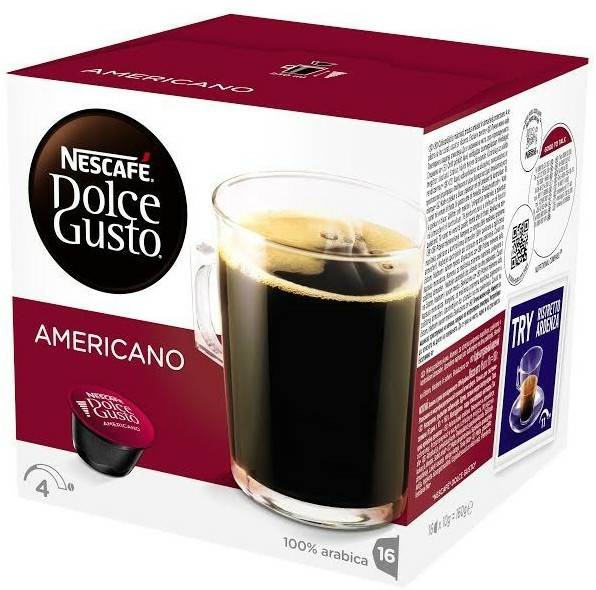 Nescafé Dolce Gusto Caffè Americano (16 Port.) Kaffeekapseln & Pads