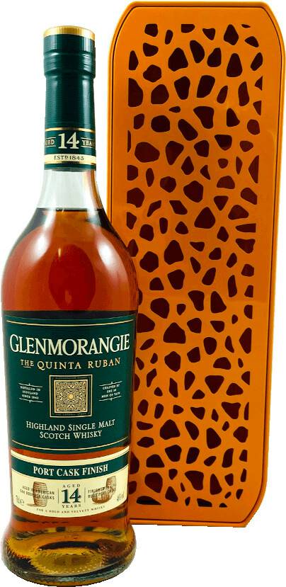 Glenmorangie The Quinta Ruban 14 Jahre 46%Giraffe Limited Edition 0,7l Whisky