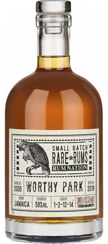 Rum Nation Rare Rum Worthy Park 2006 - 2018 58% 0,70l Rum