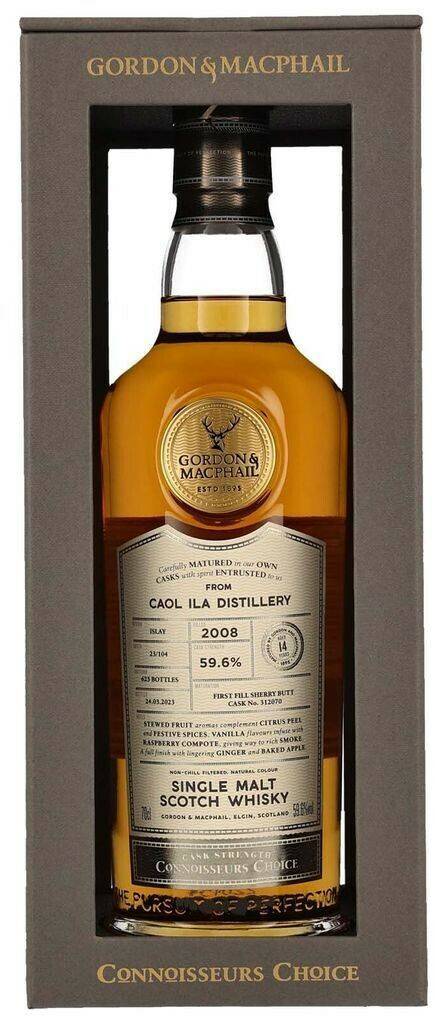 Caol Ila 2008/2023 G&M Connoisseurs Choice 0,7l 59.6% Whisky