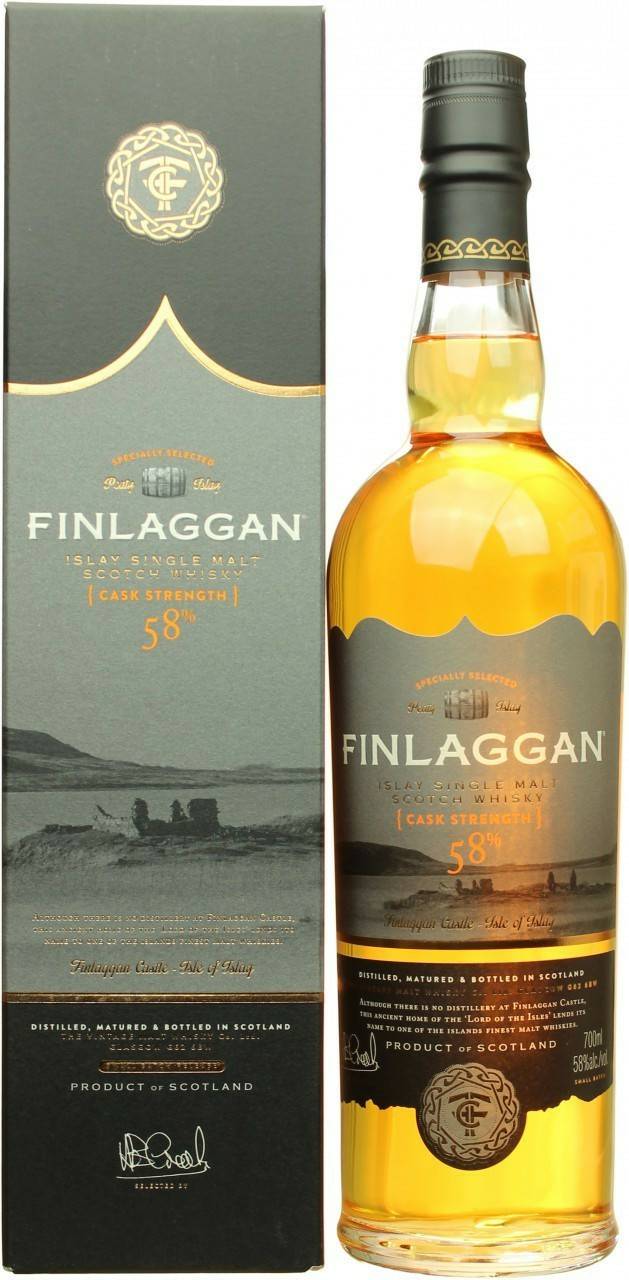 Whisky Finlaggan Original Peaty Cask Strength 0,7l 58%