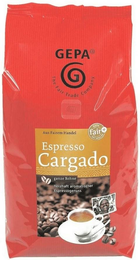 Gepa Espresso Cargado ganze Bohne (1000 g) Kaffee & Espresso