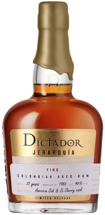 Dictador Jerarquia 37 Years Old Fino Rum 0,7l 46% Rum