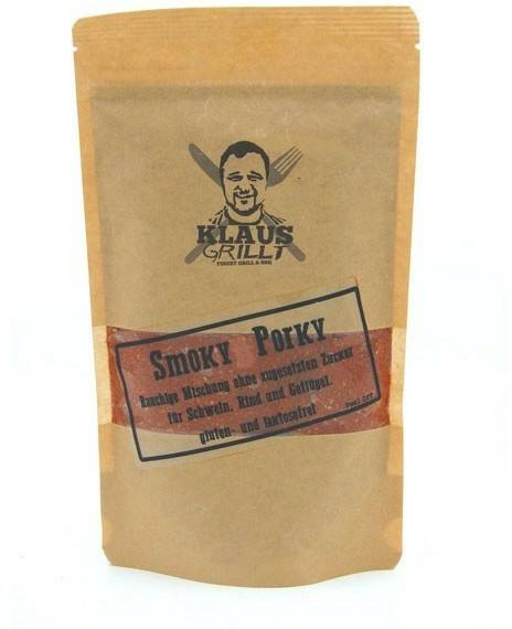 Kräuter & Gewürze Klaus grillt Smoky Porky Rub (250g)