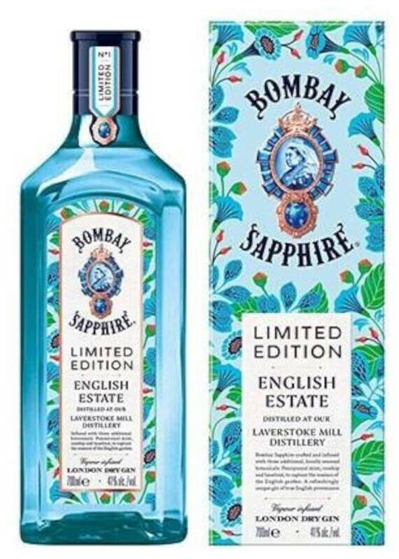 Bombay Sapphire London Dry Gin English Estate Limited Edition 1l 41% Gin