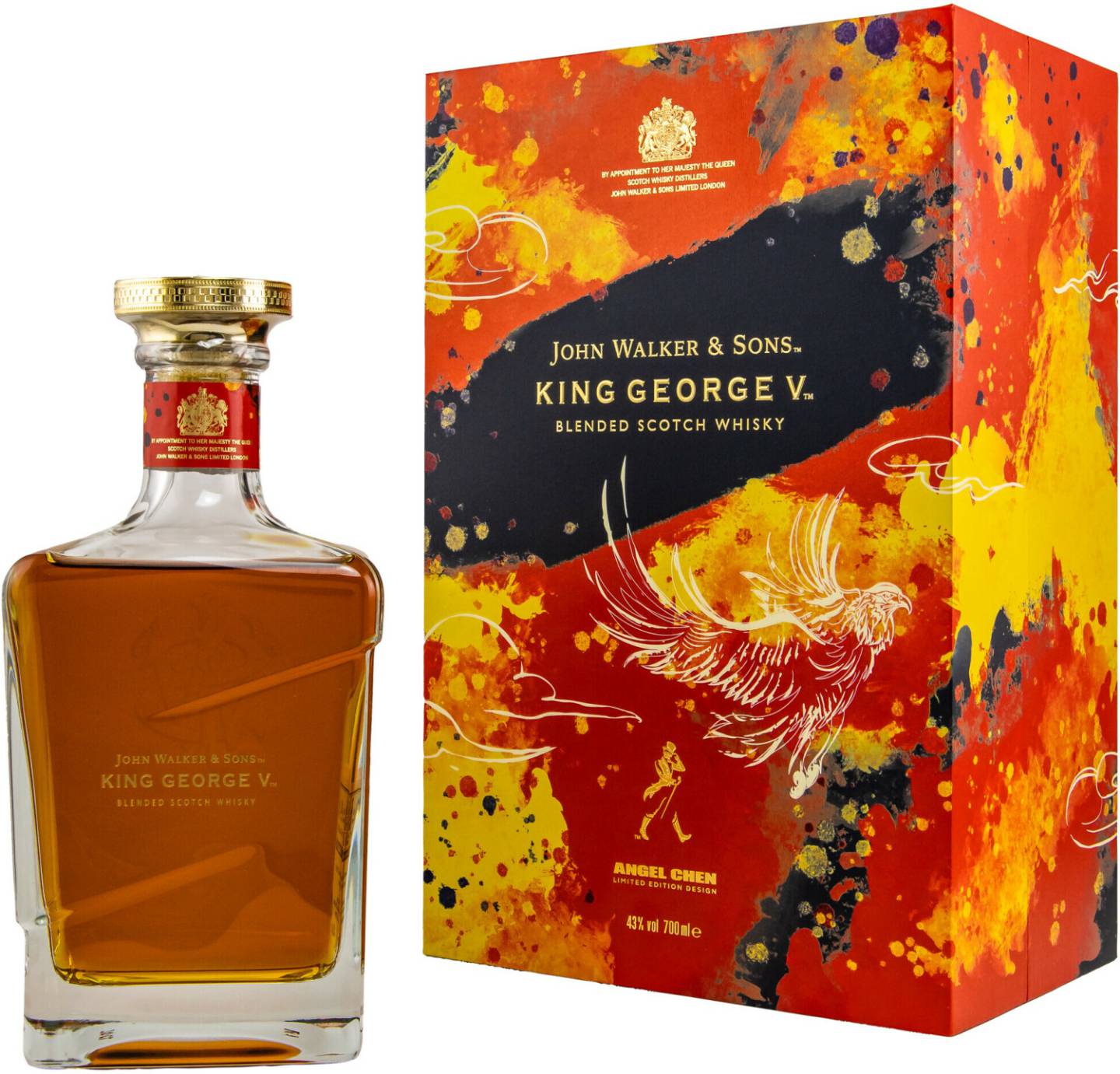 Whisky Johnnie Walker King George V Angel Chen Limited Edition 0,7l 40%