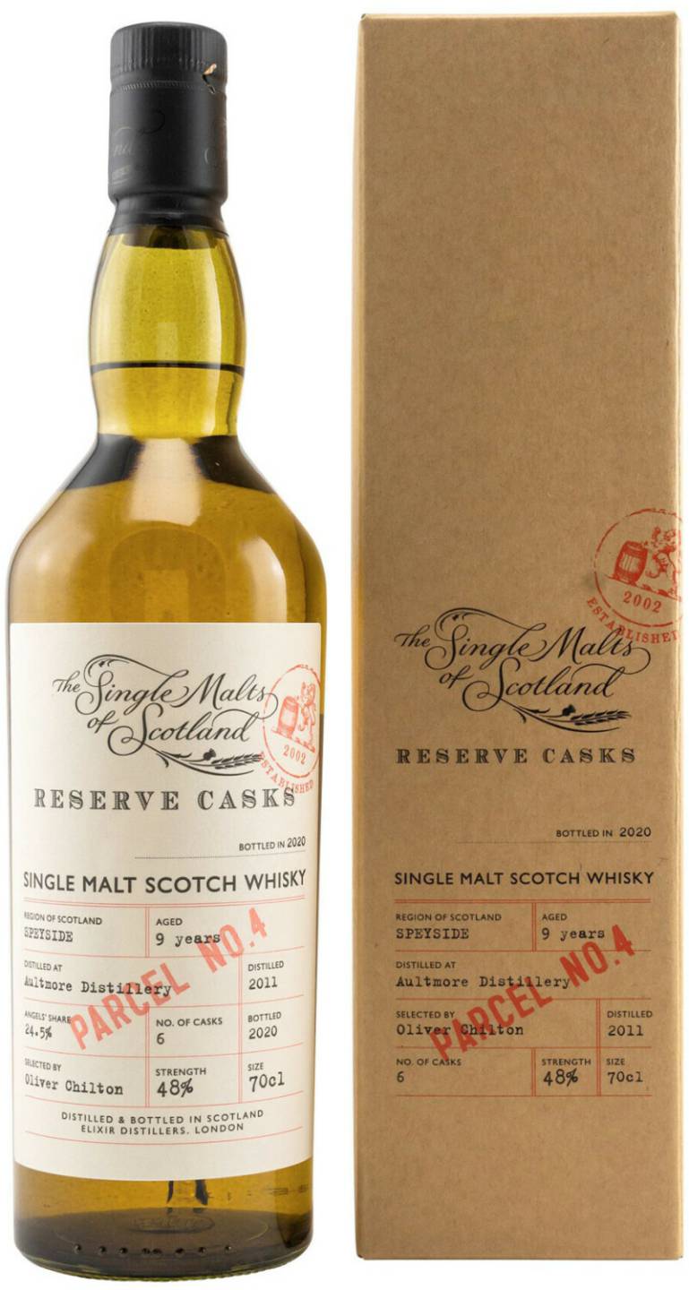 Aultmore 2011/2020 Reserve Cask Parcel 4 0,7l 48% Whisky