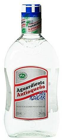 Aguardiente Antioqueño Without sugar 29%0,7l Spirituosen & Schnaps